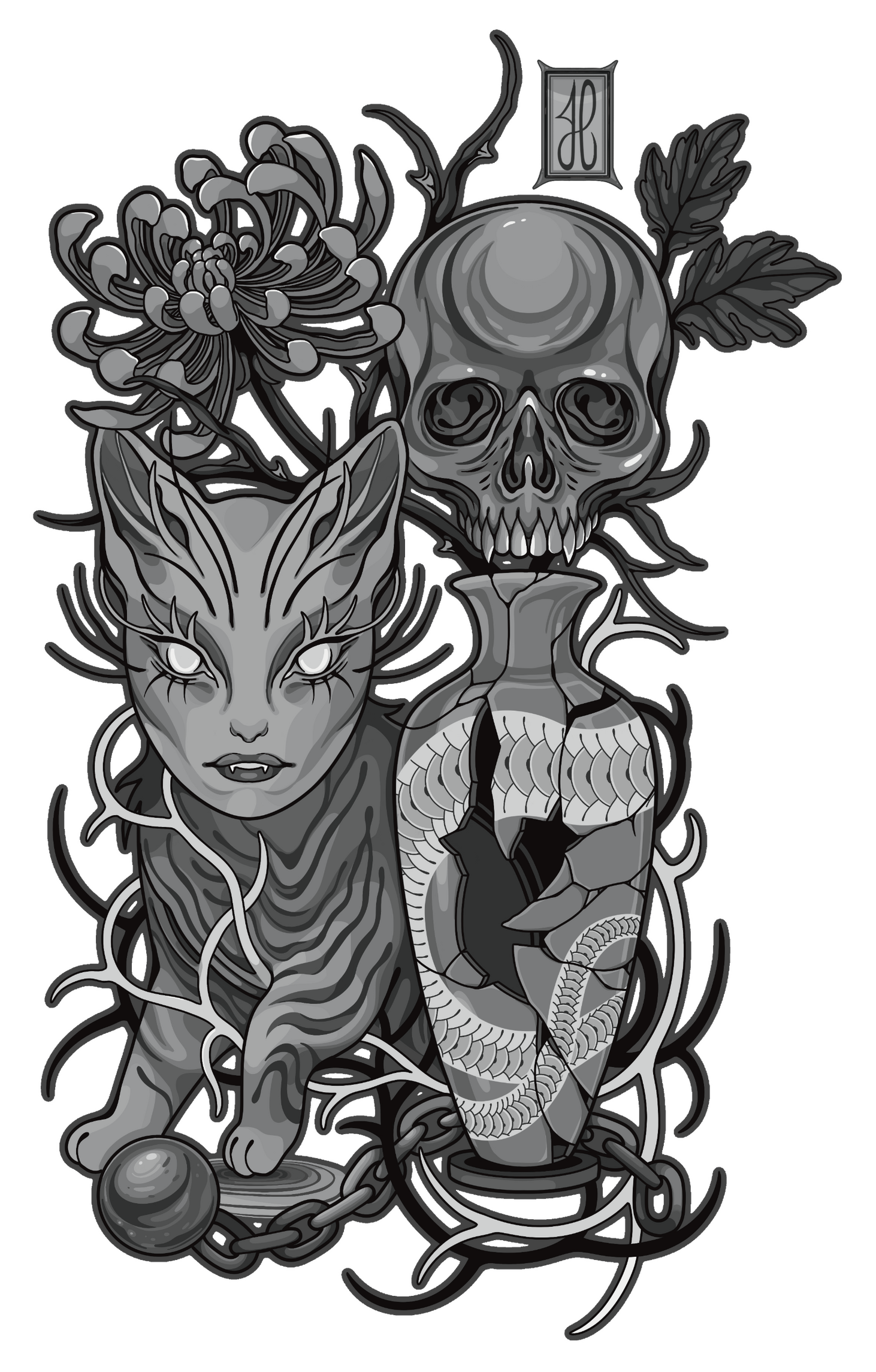 Teddys Tattoo Logo